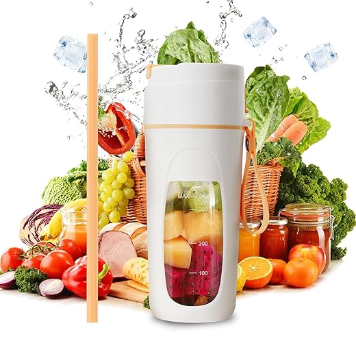Hyindoor Portable Mini Blender with 10 Blades