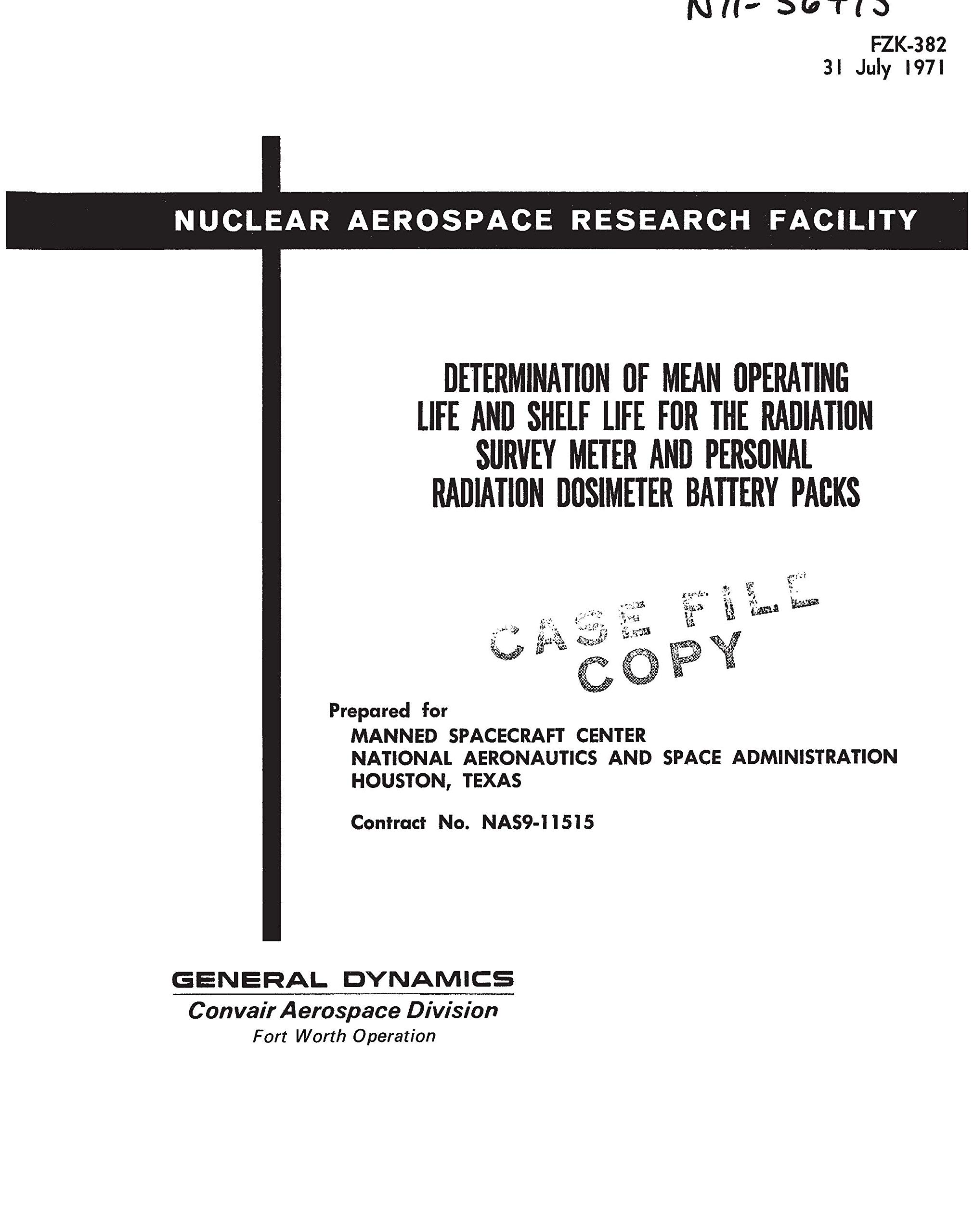 Buy Determination of mean operating life and shelf life for the