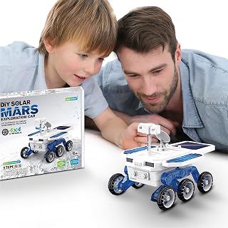 BUDDY N BUDDIES Solar Rover Kit DIY Solar Power Mars Exploration Car 4x4 6 Wheel - Compare price
