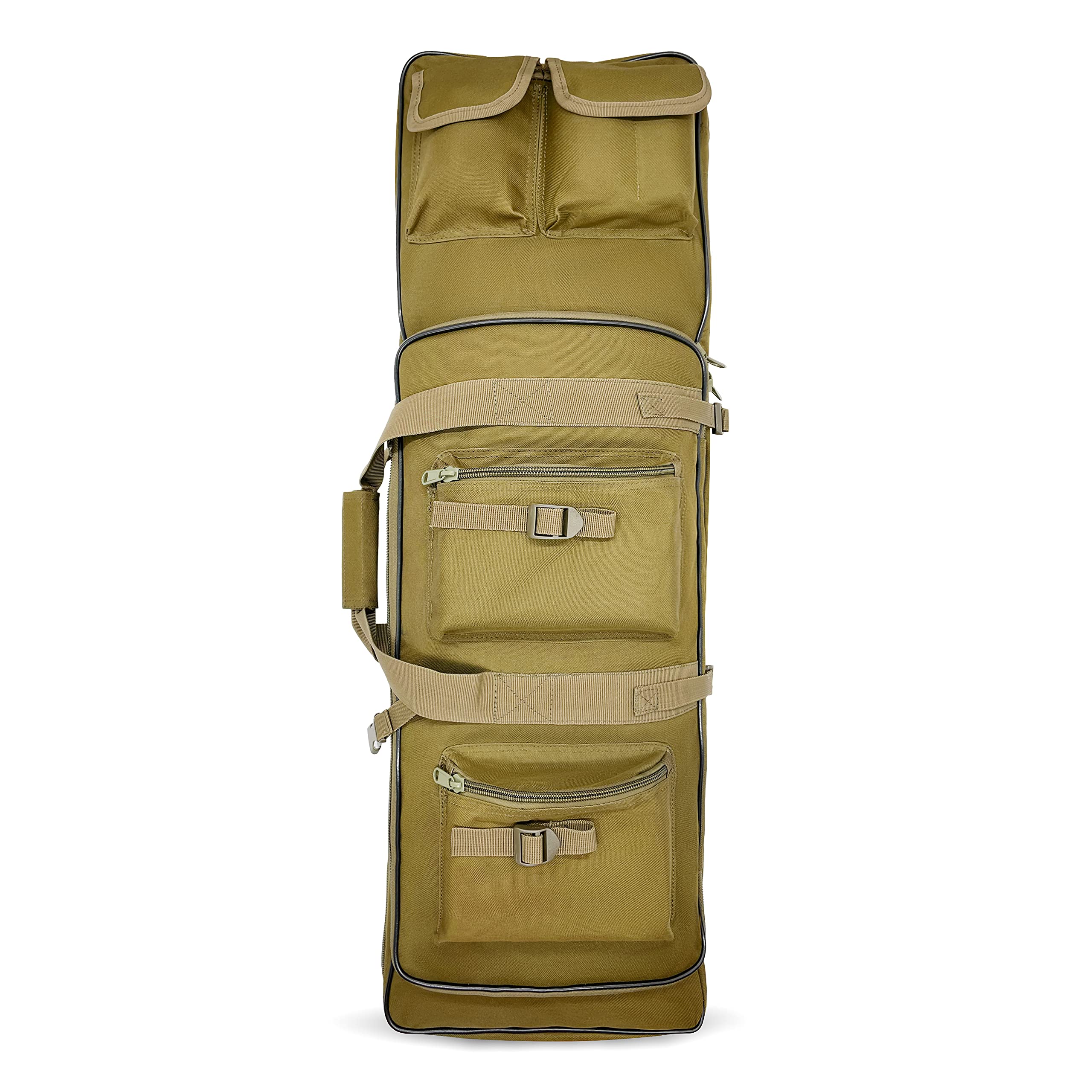 Soft Rifle Cases Air Rifle Bag 46" / 38" / 32" Long Gun Bag Tactical Rifle Backpack Shotgun Bag Padded Gear Storage Hunting Shooting Fishing