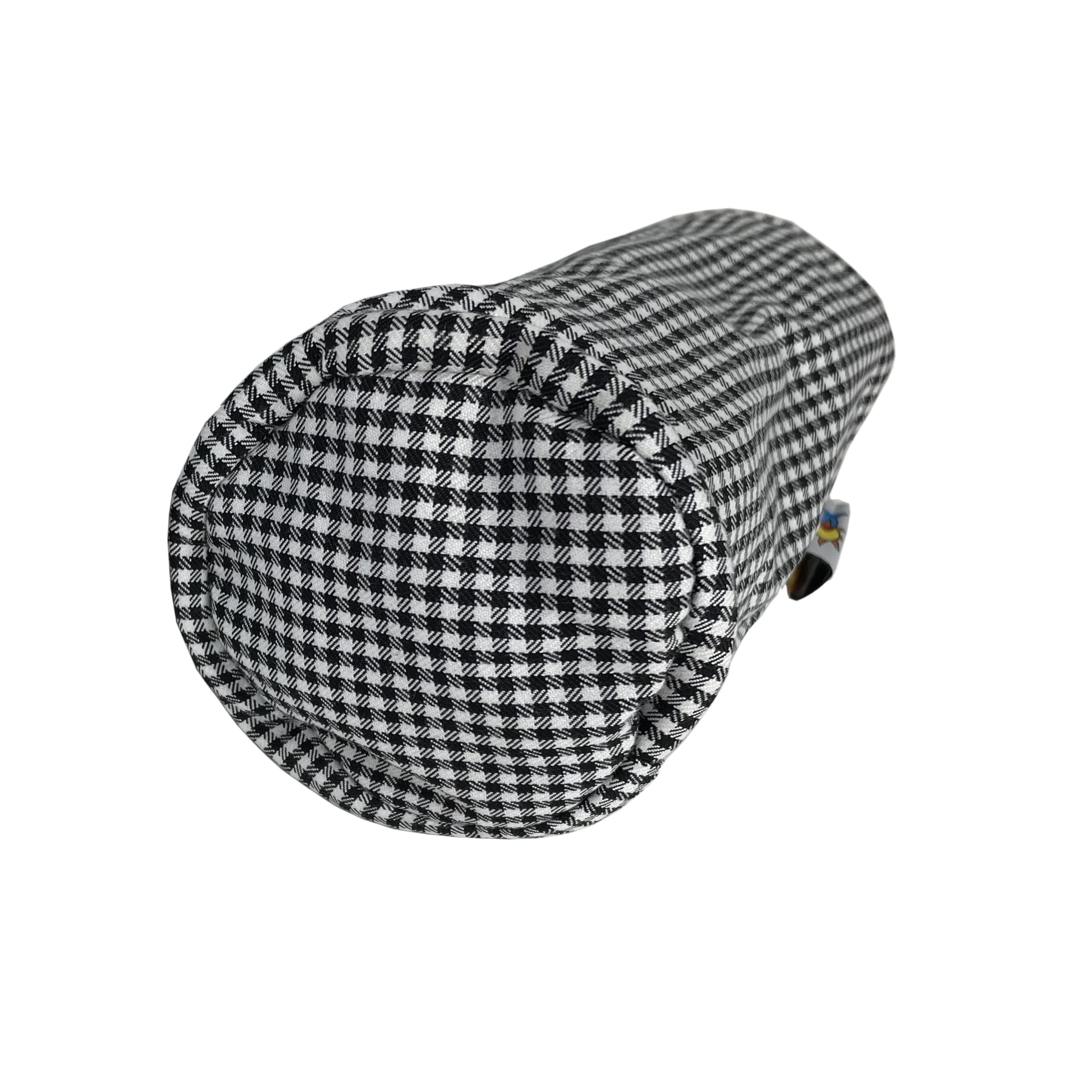 Sunfish Tartan Fairway Golf Headcover Black and White Plaid Houndstooth