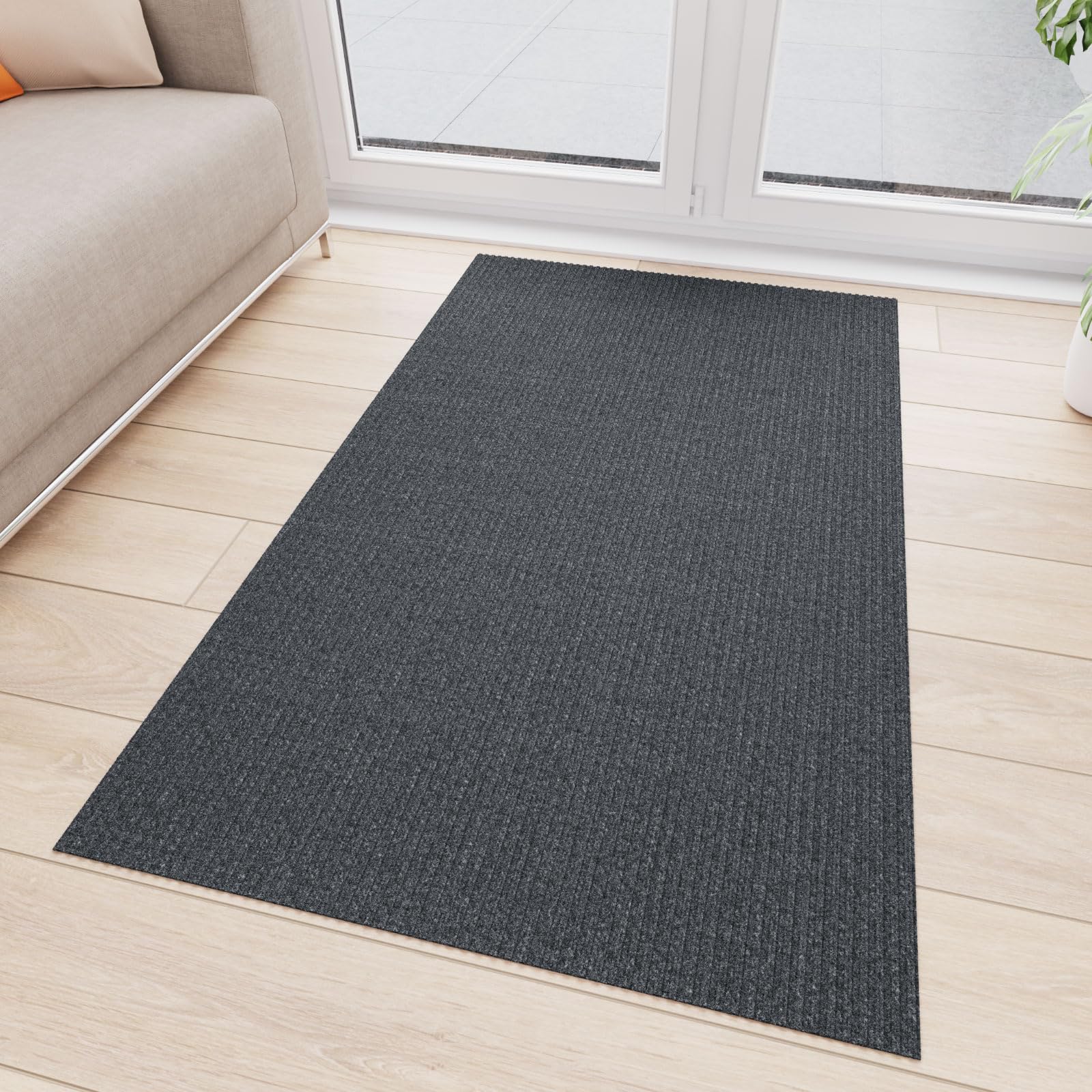 Alfombra de pasillo para balcón cocina y garaje con base de caucho resistente