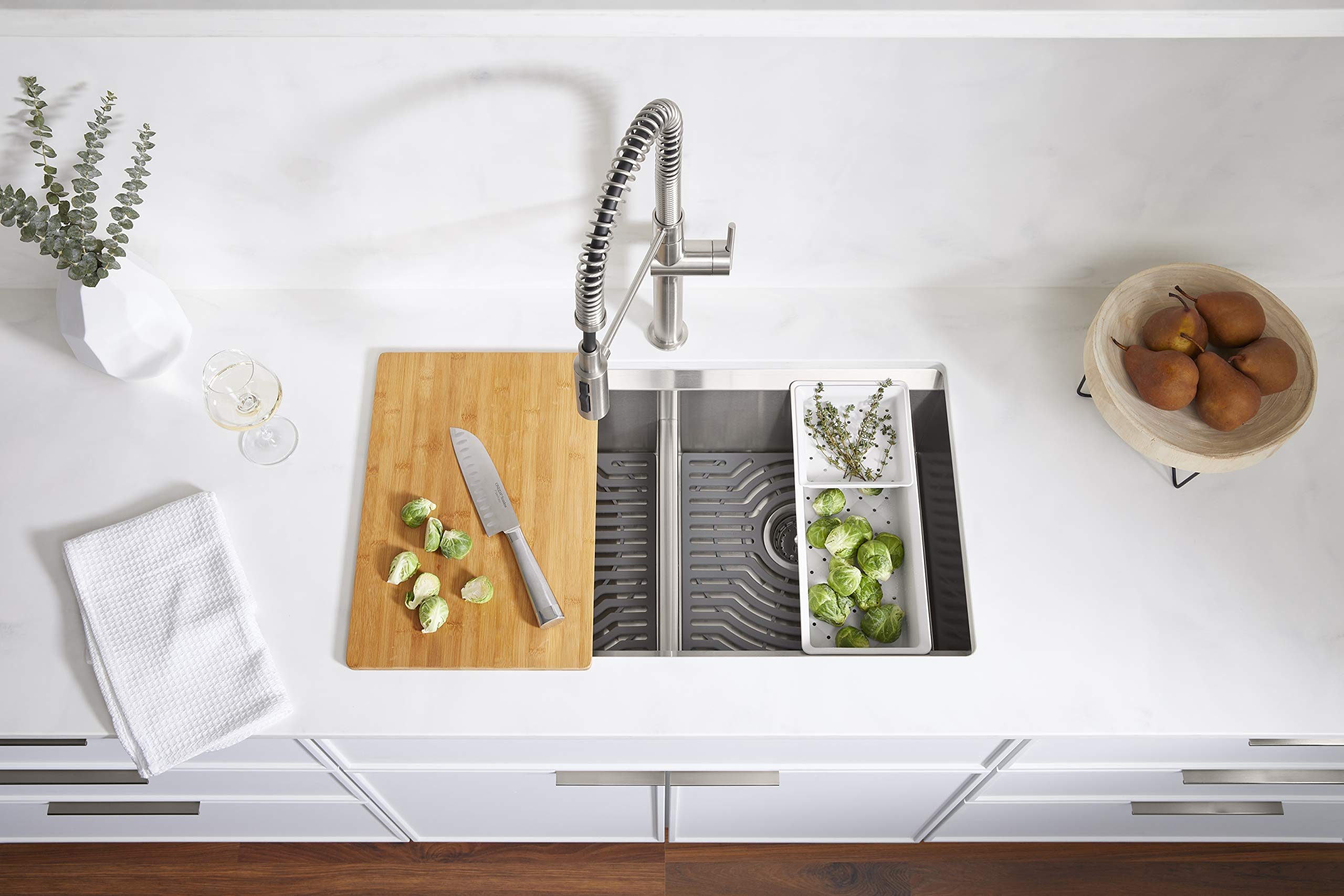 KohlerK-80085-1PC-NA Task Kitchen Sink, 33"