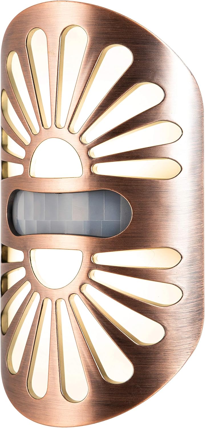 GE LED Motion Sensor Night Light, Motion-Select 25ft Detection, Plug-in, 40 Lumens, Dusk-to-Dawn, Ideal Nightlight for Bedroom, Bathroom, 37261, Oil Rubbed Bronze Peacock, 1 Pack GE LED Motion Sensor Night Light, Motion-Select 25ft Detection, Plug-in, 40 Lumens, Dusk-to-Dawn, Ideal Nightlight for Bedroom, Bathroom, 37261, Oil Rubbed Bronze Peacock, 1 Pack