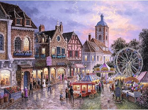 Miniatura 2 de Trefl Rompecabezas rojo de 3000 piezas - Licencia de arte y feria de diversión