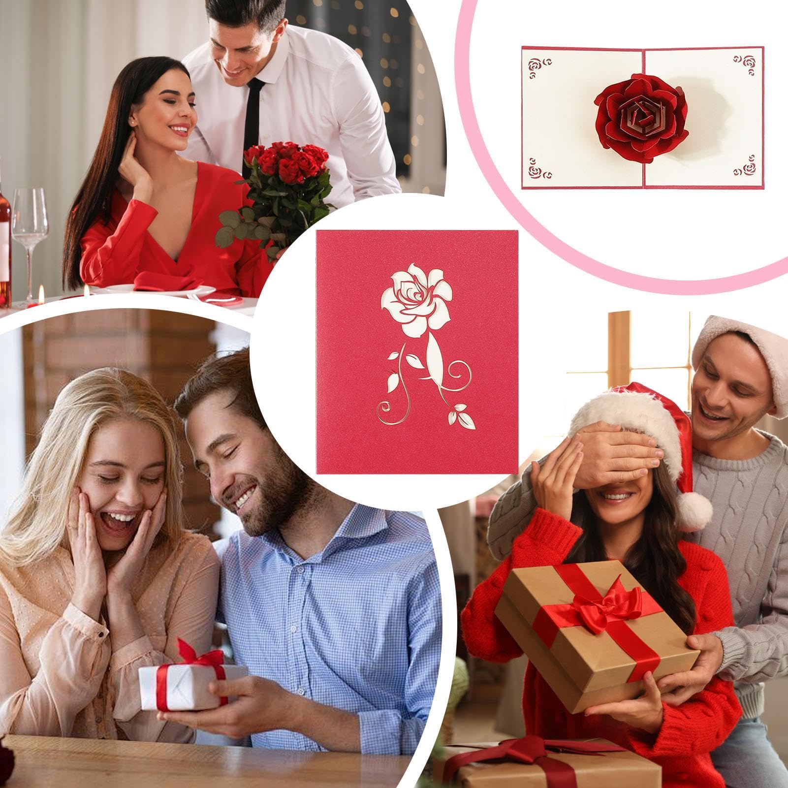 Kartka Z Pozdrowieniami Na ?lub,Kartki Z Pozdrowieniami Kwiat - Karta zaproszenie na ?lub,Z kopert? Zaproszenia ?lubne Kartki z ?yczeniami Papercraft dla Babci
