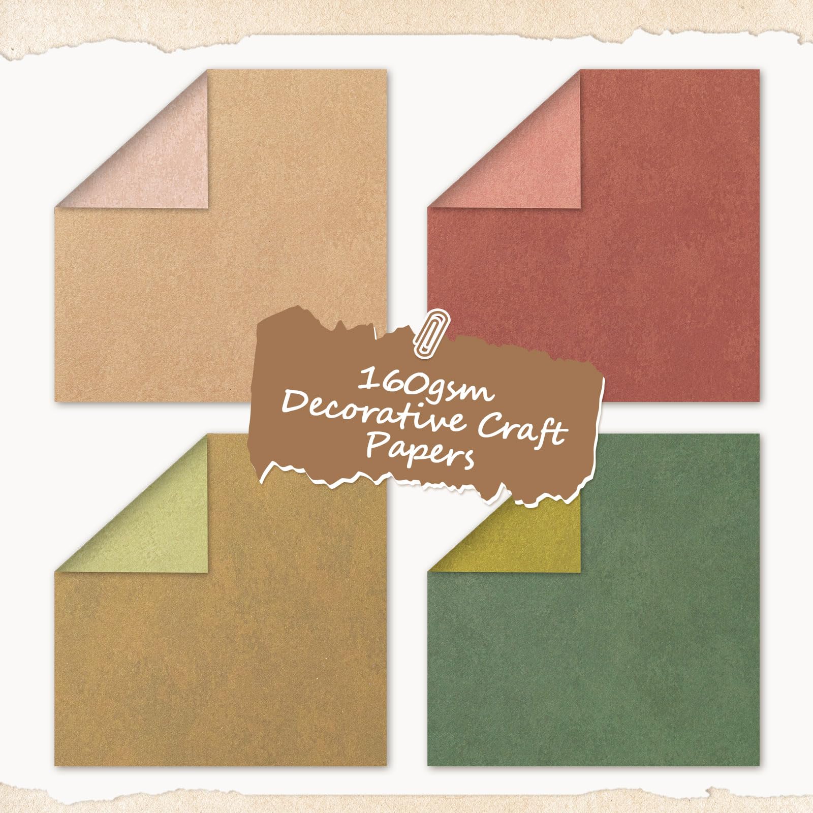 Boho Scrapbook Paper - 24 Sheets 12x12 -3
