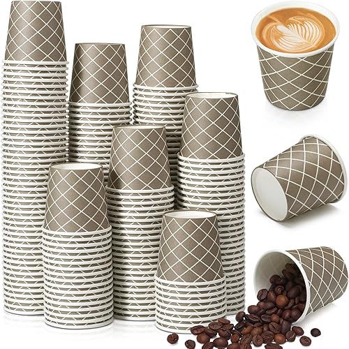 Rtteri 200 tazas de café desechables de 3 onzas, tazas de café desechables pequeñas, tazas de papel de 3 onzas para café, té, cacao, jugo, mini disponible en Yaxa Colombia