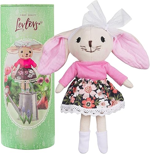 LEVLOVS Juguete de conejo de Pascua ratón en una caja de juguete para bebé (conejo de Pascua)