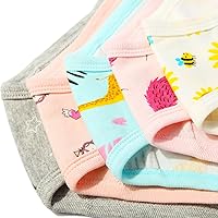 Vista 6 de Ropa interior de algodón transpirable para niñas.