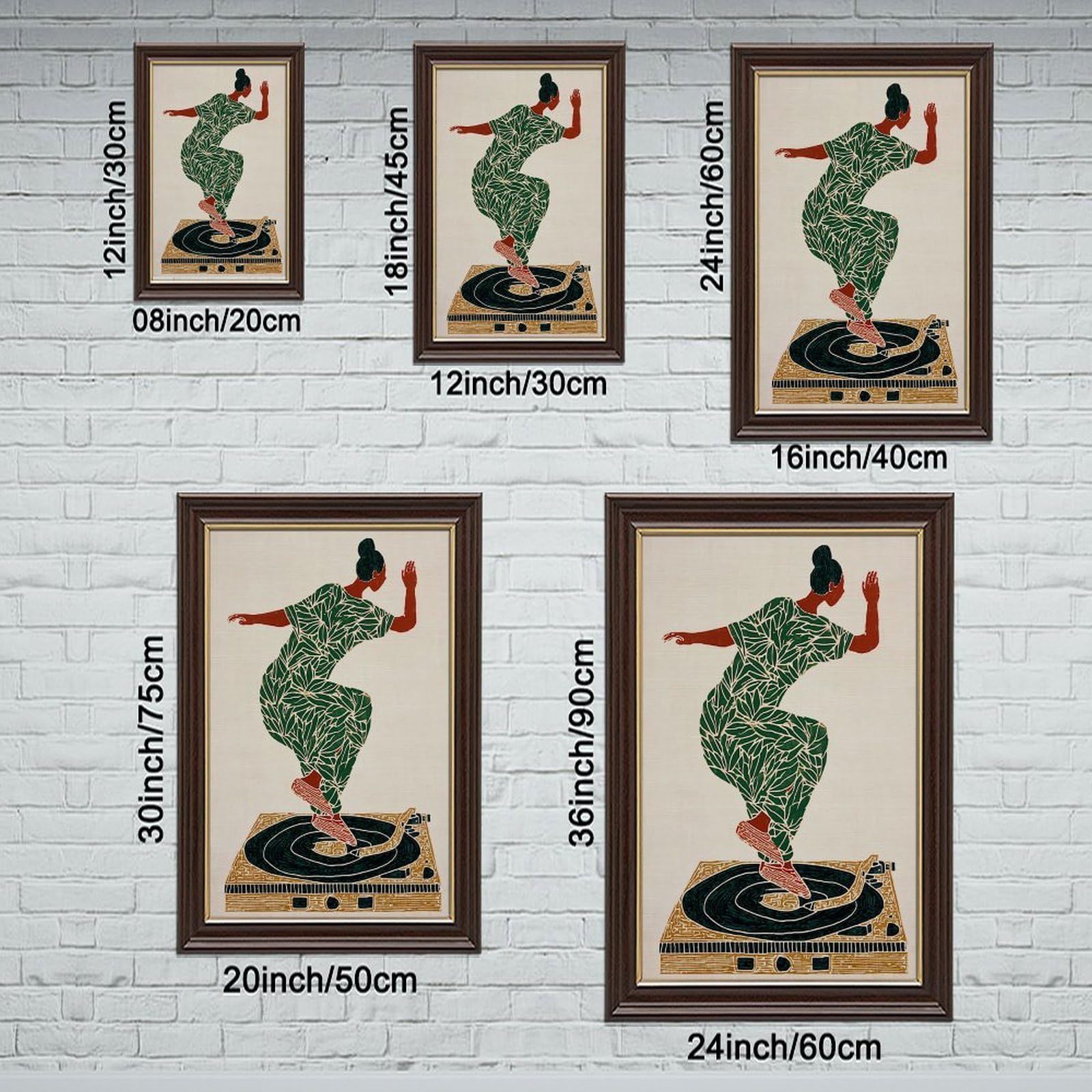 AYINUER Poster in vinile per decorazione camera da letto, idea regalo