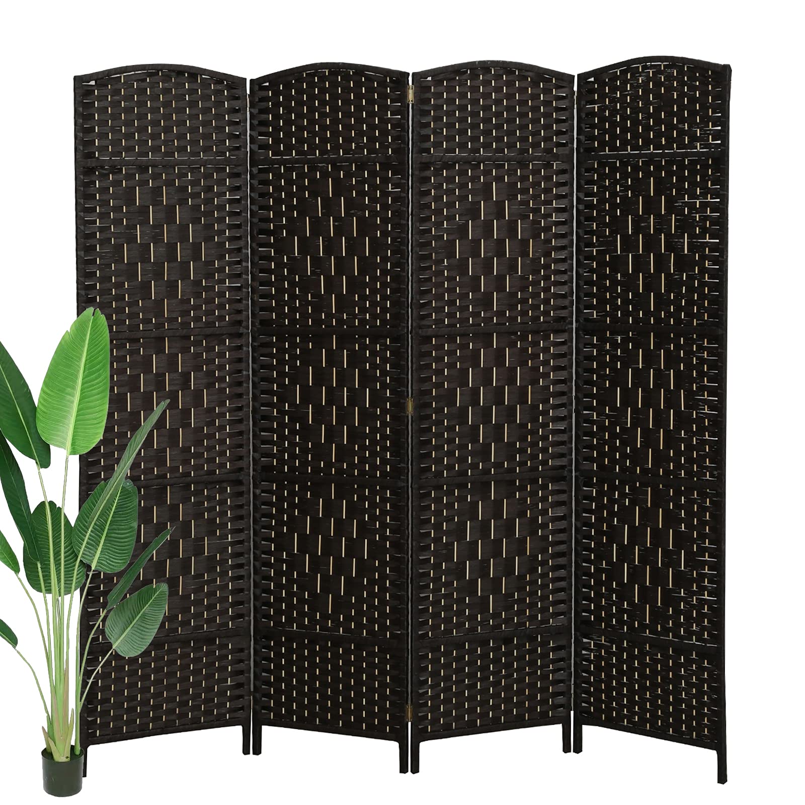 Buy Multipurpose Room Divider, 4 Panel Room Screen Divider