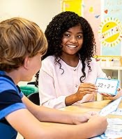 Vista 4 de Carson Dellosa - Tarjetas flash de división, fracciones y multiplicación, 3 juegos de tarjetas didácticas, juegos de matemáticas para niños de 8 a