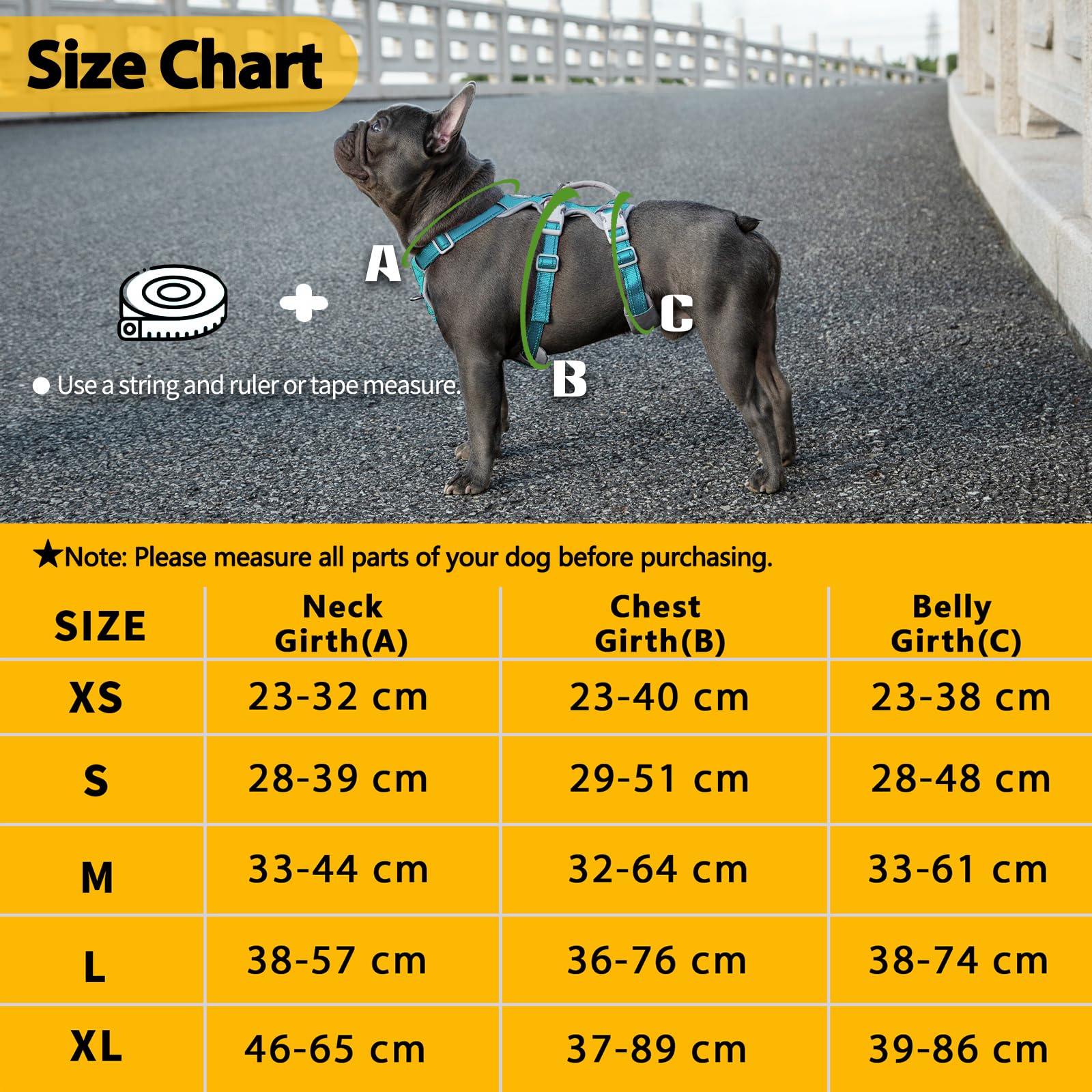 Huntboo Escape Proof Dog Harness, Secure Dog Harness No Escape, Fully Reflective Harnesses with Handle, Breathable, Durable - Image 2