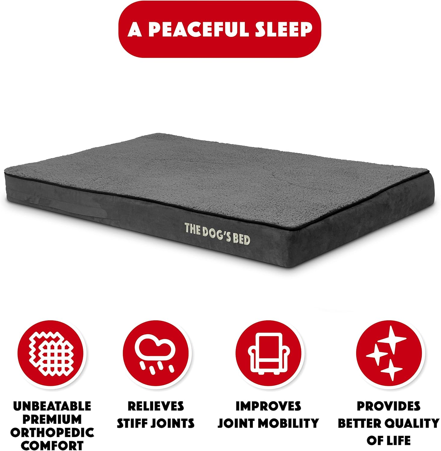 Ultimate Comfort: Review of The Dog’s Bed Orthopedic Memory Foam Dog Bed
