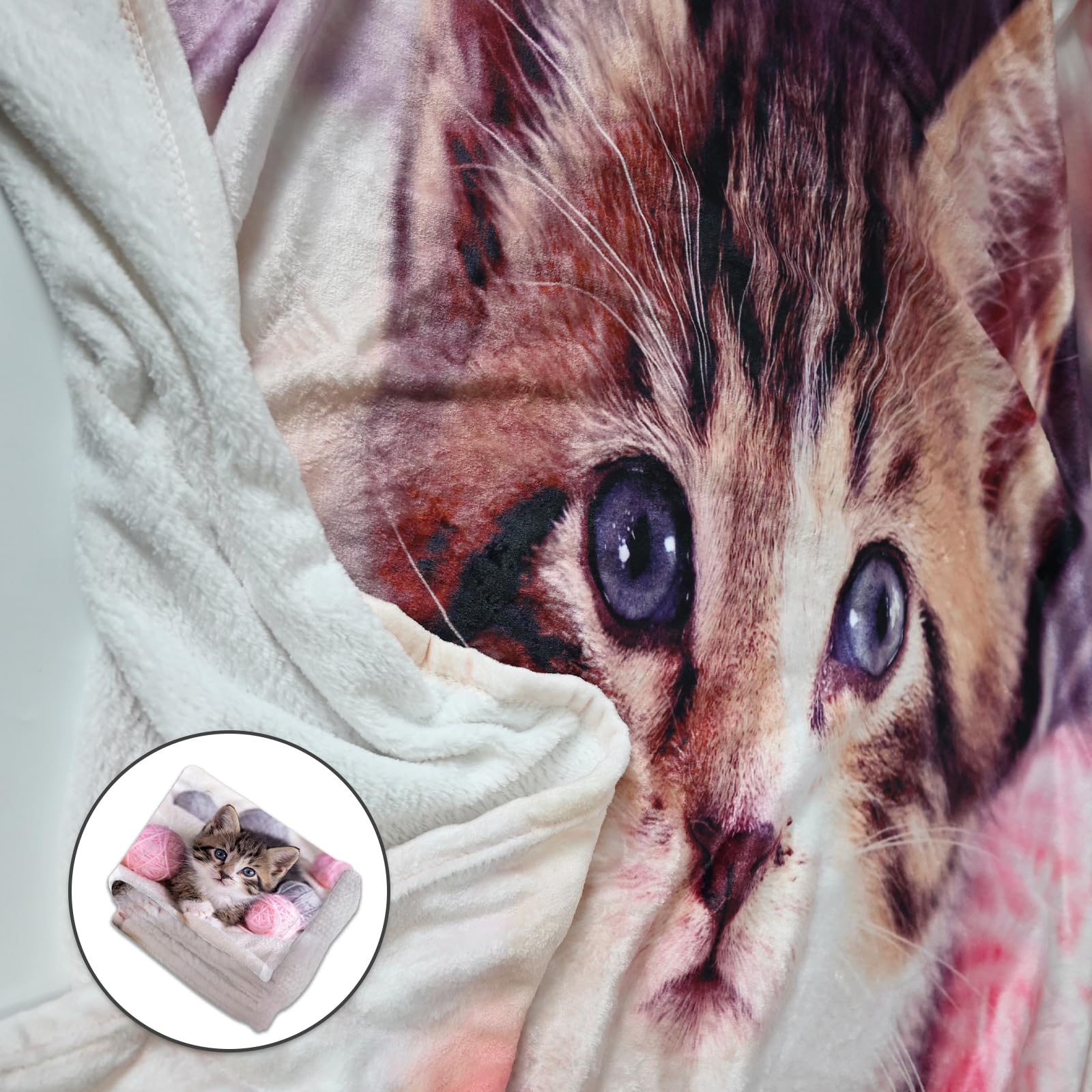 Trixie Beany fleece deken | Bordeaux | 100x70 cm
