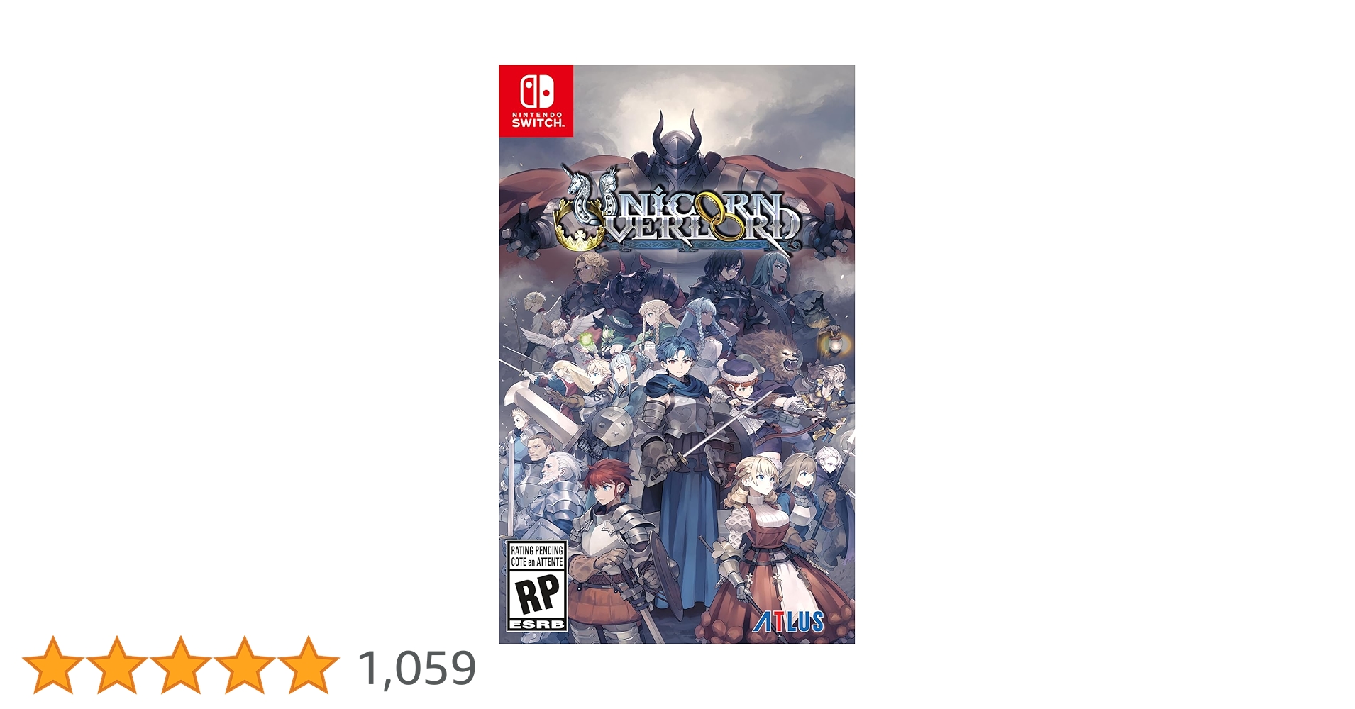 Switch ユニコーンオーバーロード 北米版　英語 Amazon.com: Unicorn Overlord - Nintendo Switch : Sega Games