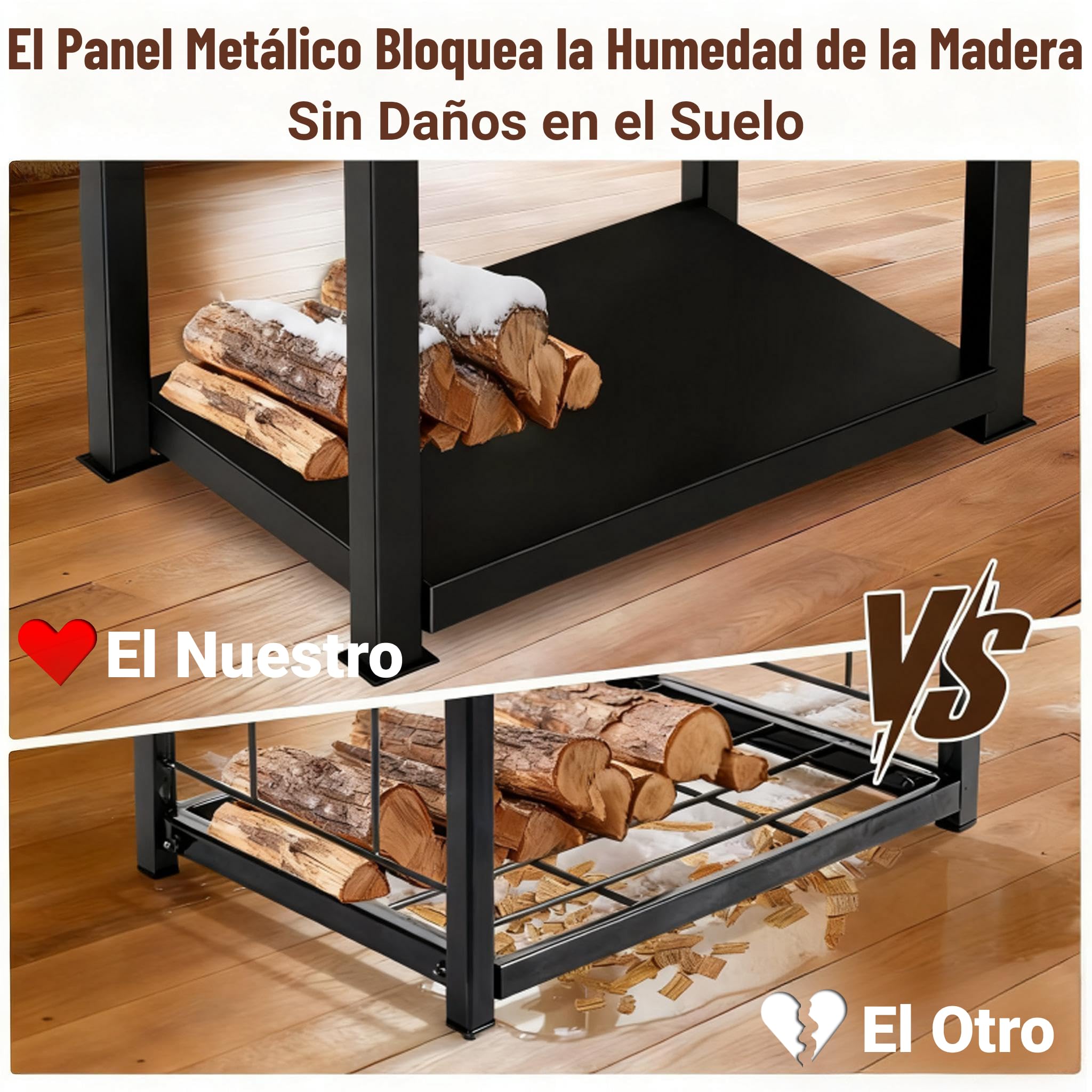 Amagabeli - Puerta de troncos con 4 herramientas, 72 x 46 x 30 cm, interior exterior, gran capacidad, conjunto de herramientas de chimenea, soporte de leña, herramientas de almacenamiento