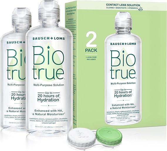Biotrue Contact Lens Solution, MultiPurpose Solution for
