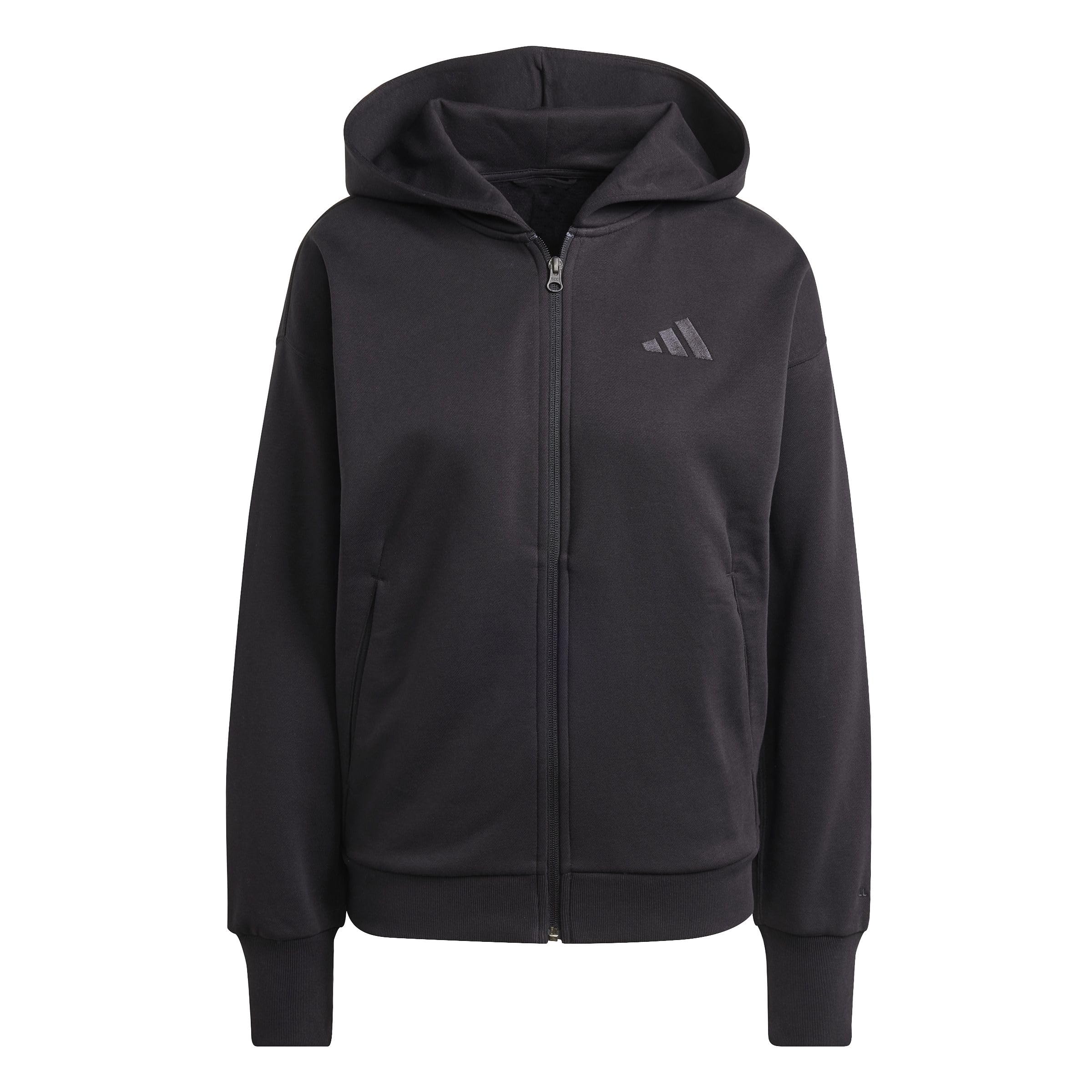adidas Damen All Szn Fleece Full-Zip Hoodie Kapuzen-Oberteil (1er Pack)