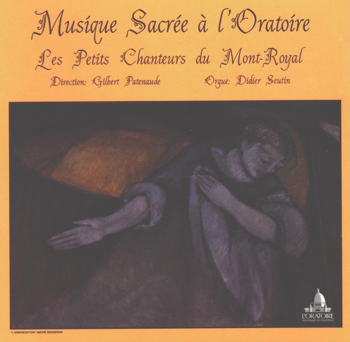 Musique Sacree a Loratoire [Audio CD] Various Artists
