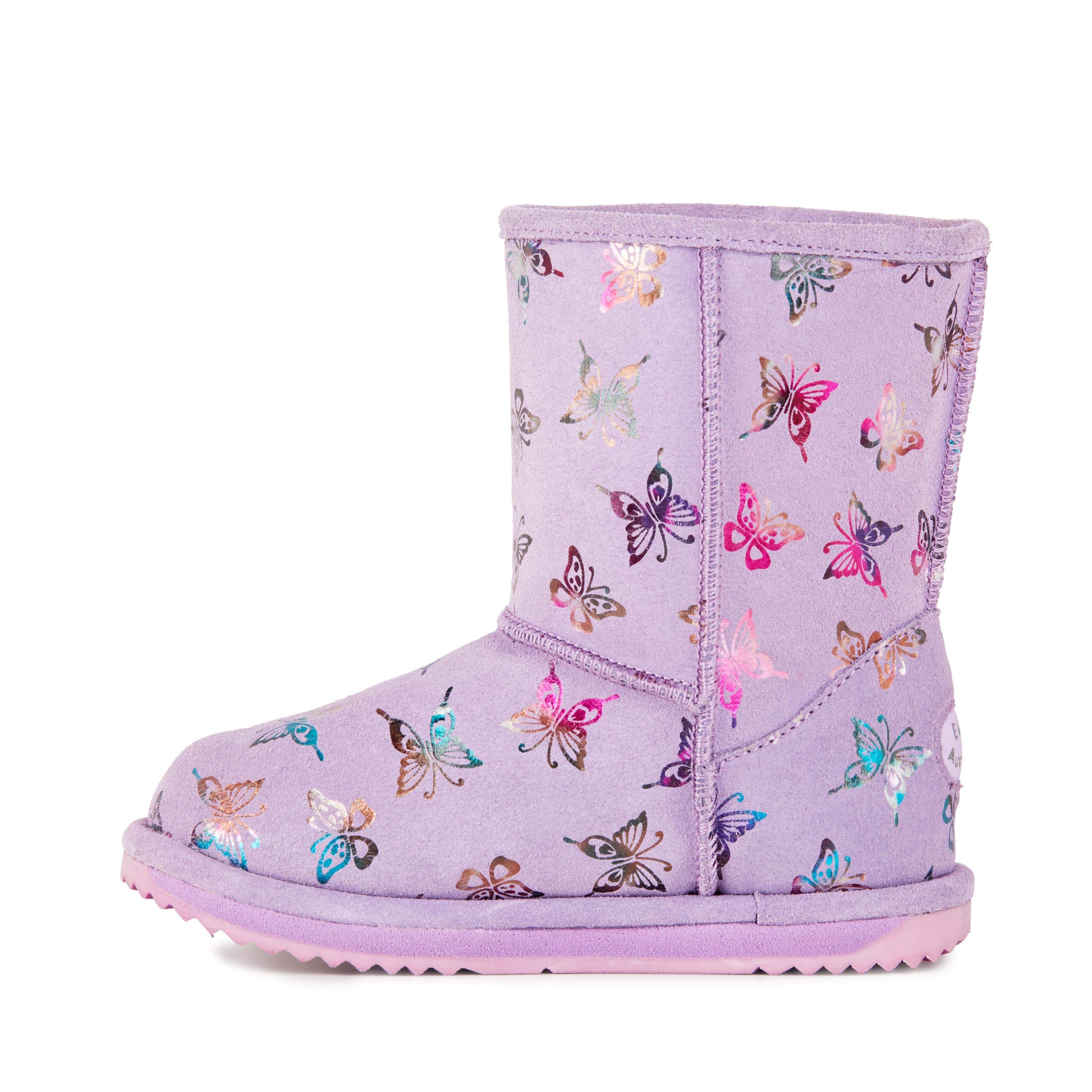 EMU AustraliaEMU Girls Flutter Brumby Boot, Lavender, 10 Big Kid