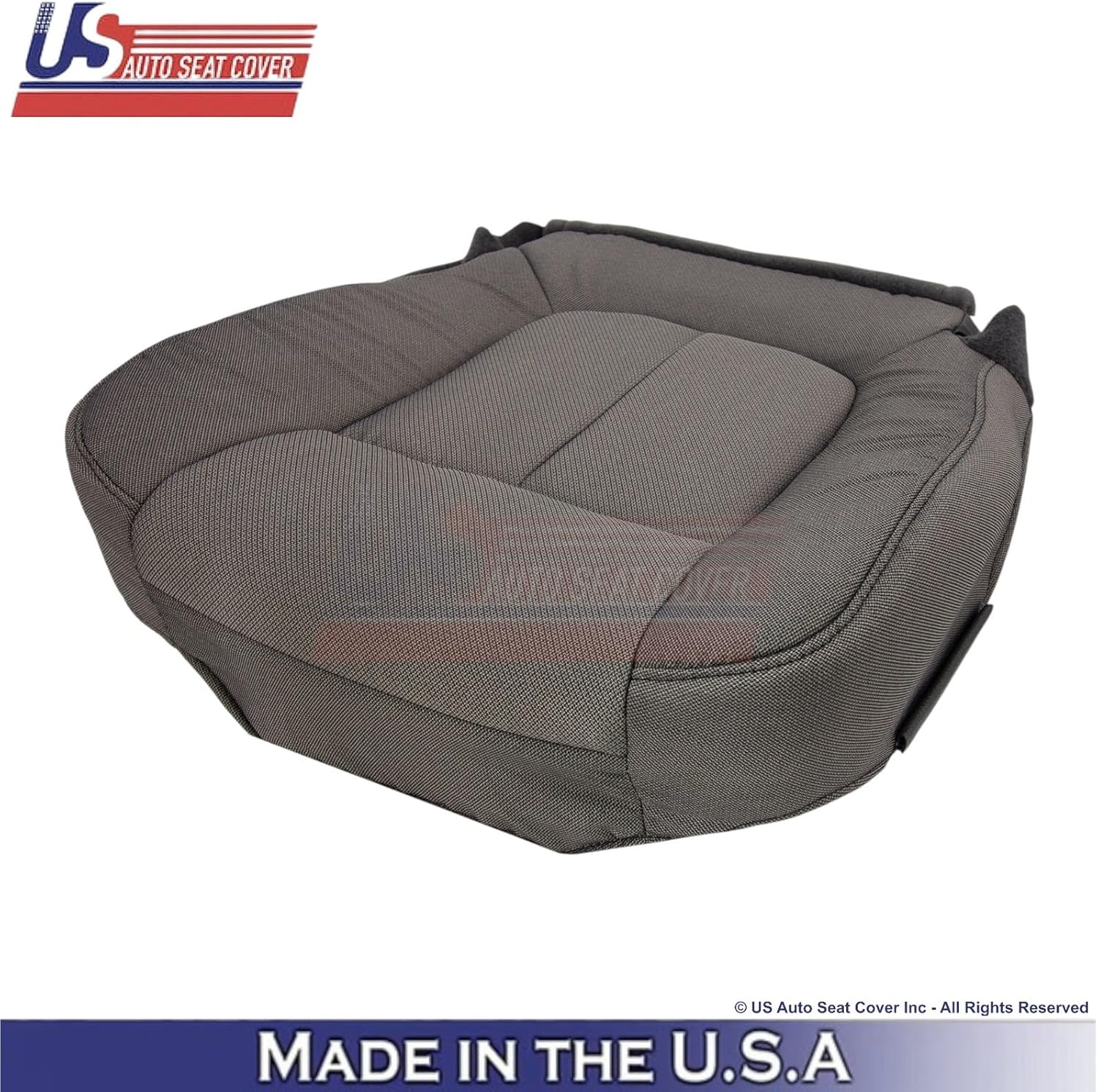 2009-2010 fits Ford F150 Cloth Front Replacement Seat Covers Medium Stone Gray