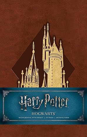 Harry Potter: Hogwarts Hardcover Ruled Journal