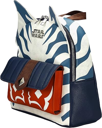 Miniatura 2 de Mini mochila para cosplay de Star Wars Ahsoka, Multi colorido