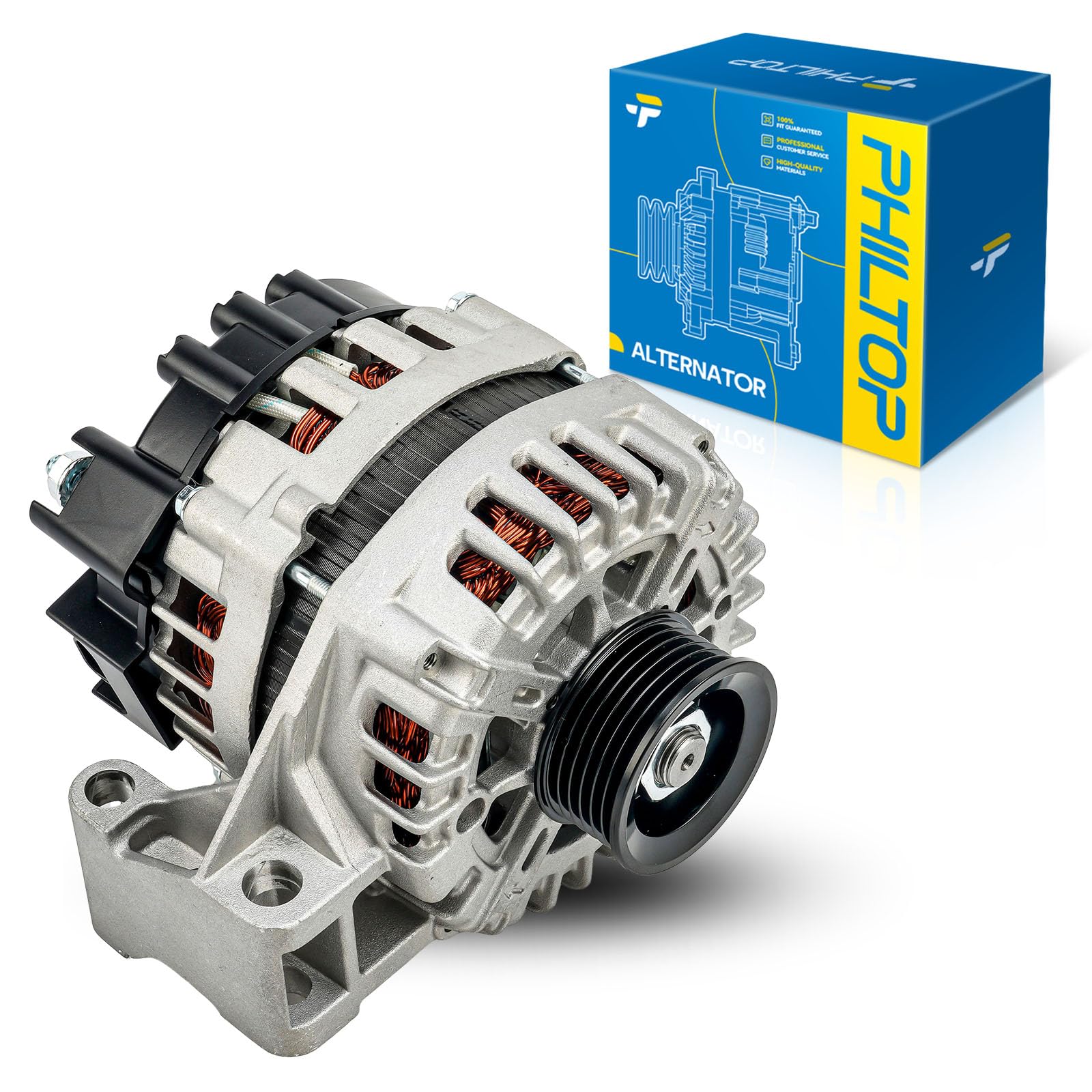 PHILTOP 11453N New Alternator for Chevy 2014-2019 Impala 3.6L
