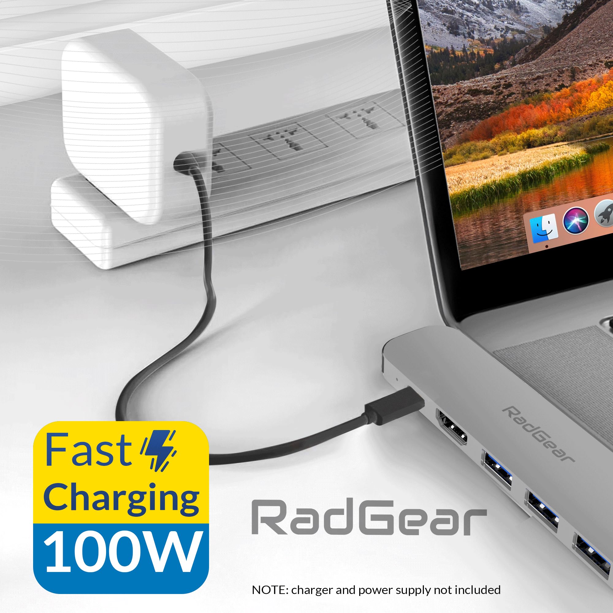 Amazon.com: USB-C 6-in-2 Multiport Hub Adapter MacBook Compatible