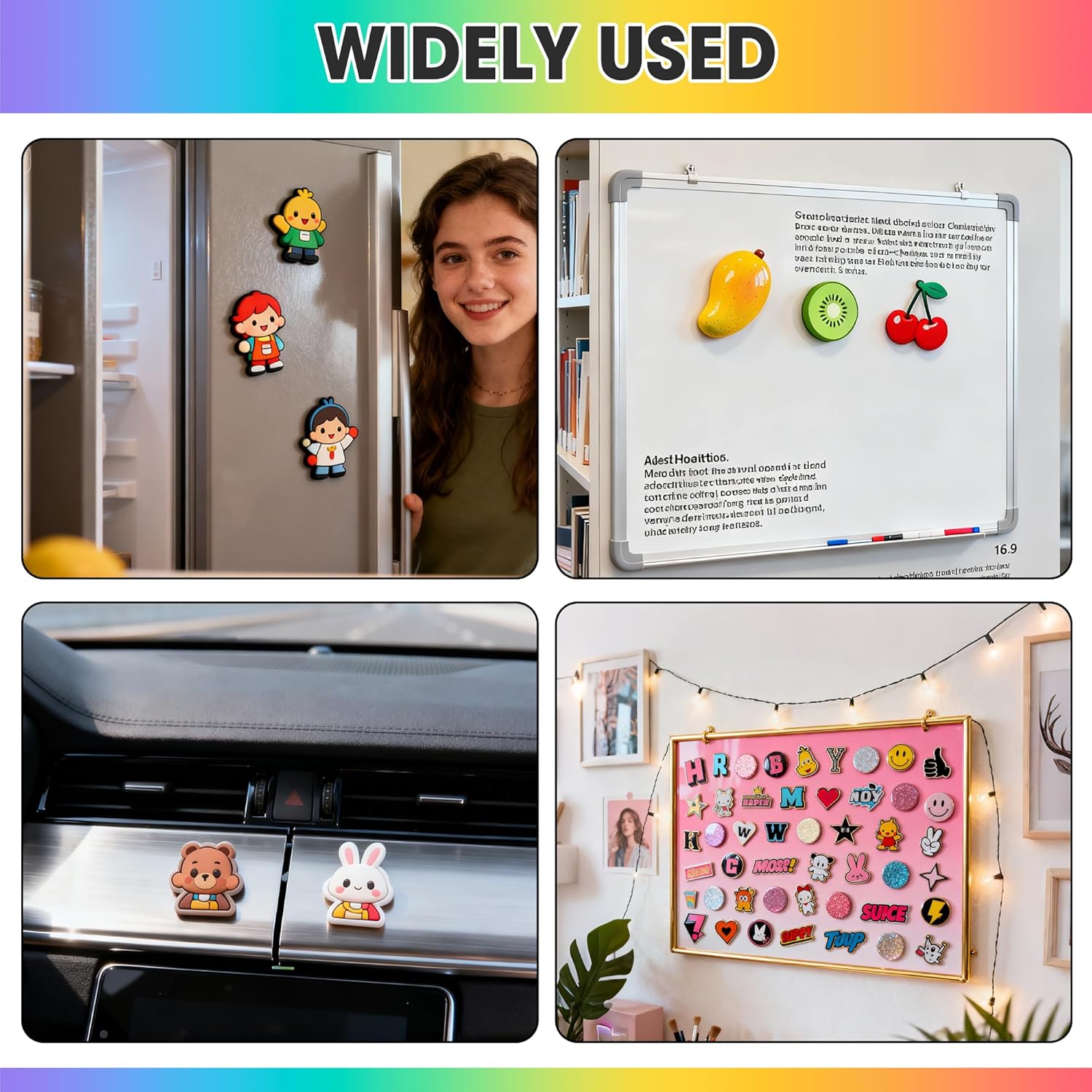 50PCS Magnetic Pin Backs for Enamel Pins Convert Enamel pin to Refrigerator Magnets Conversion Tool for Refrigerator for Home Office Whiteboard Fridge Decor and Gifts Enamel Pins Not Included