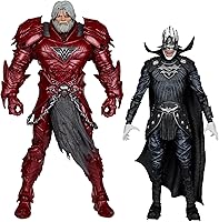 Vista 3 de McFarlane Toys- DC Multiverse Batman Who Laughs (Knight Armor) & The Merciless (Dark Multiverse) 7in Figure and Mega Figure McFarlane Collector