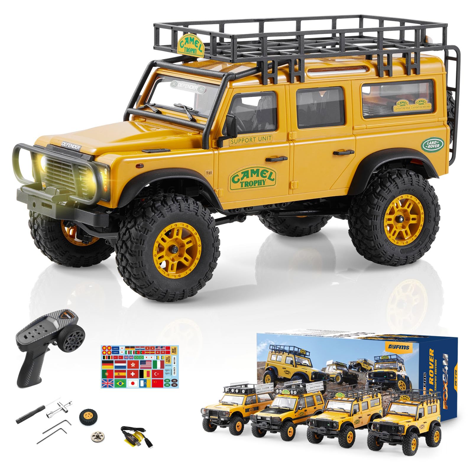 Amazon.co.jp: FMS 1/24 RCクローラー RTR FCX24M