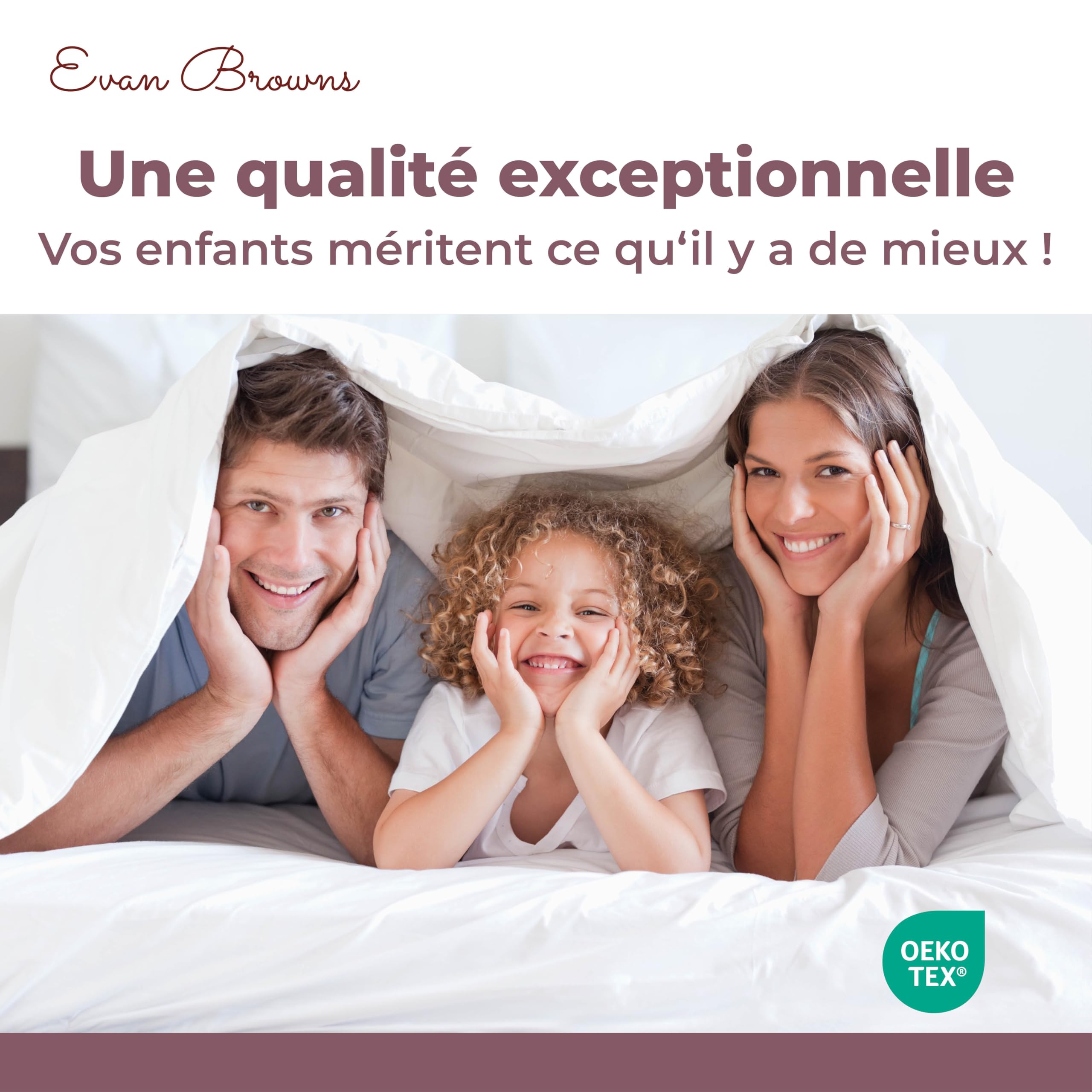 Set Couette Bébé 100x135 + Oreiller 40x60 – Couette Enfant Motif Renard – Couverture Lit Bébé Douce, Respirante et Lavable