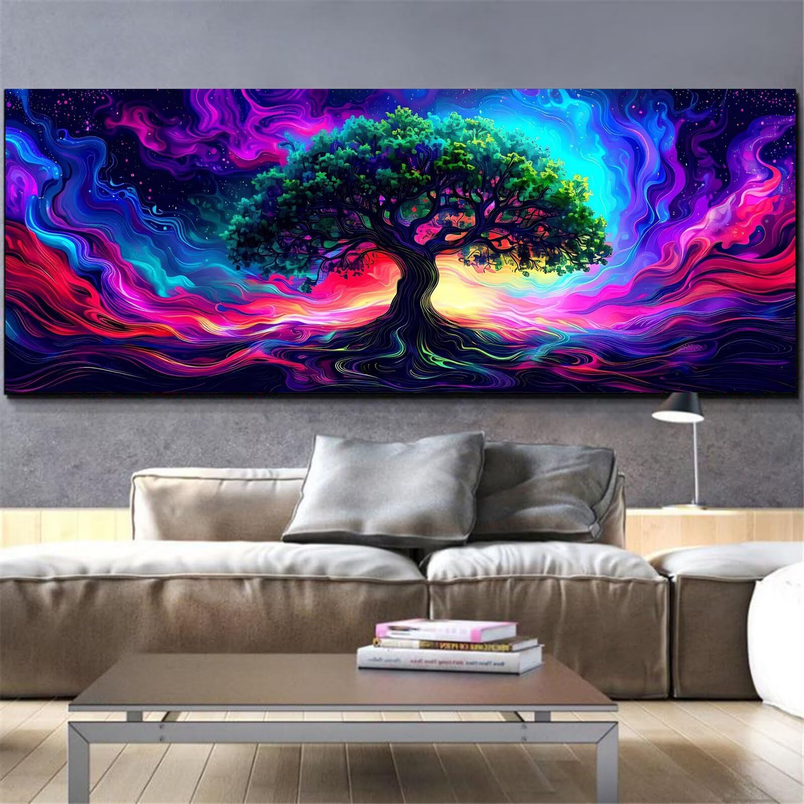 Kit Diamond Painting complet grand format 50x100cm modèle L506 - 8