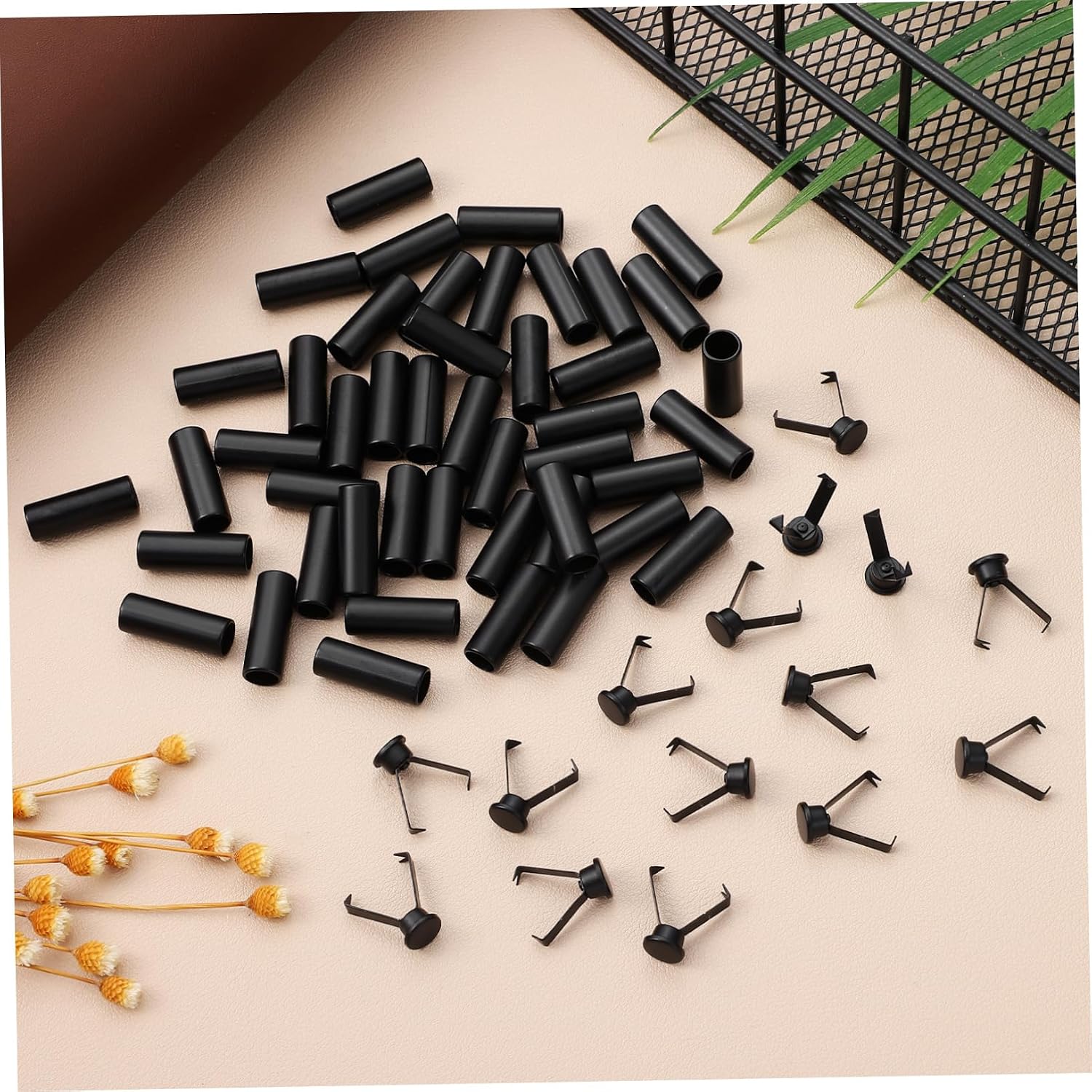 minkissy Draw End Caps Metal for Hoodie Shoelaces Durable Shoelace Tips for Securing Protecting Cords Easy to