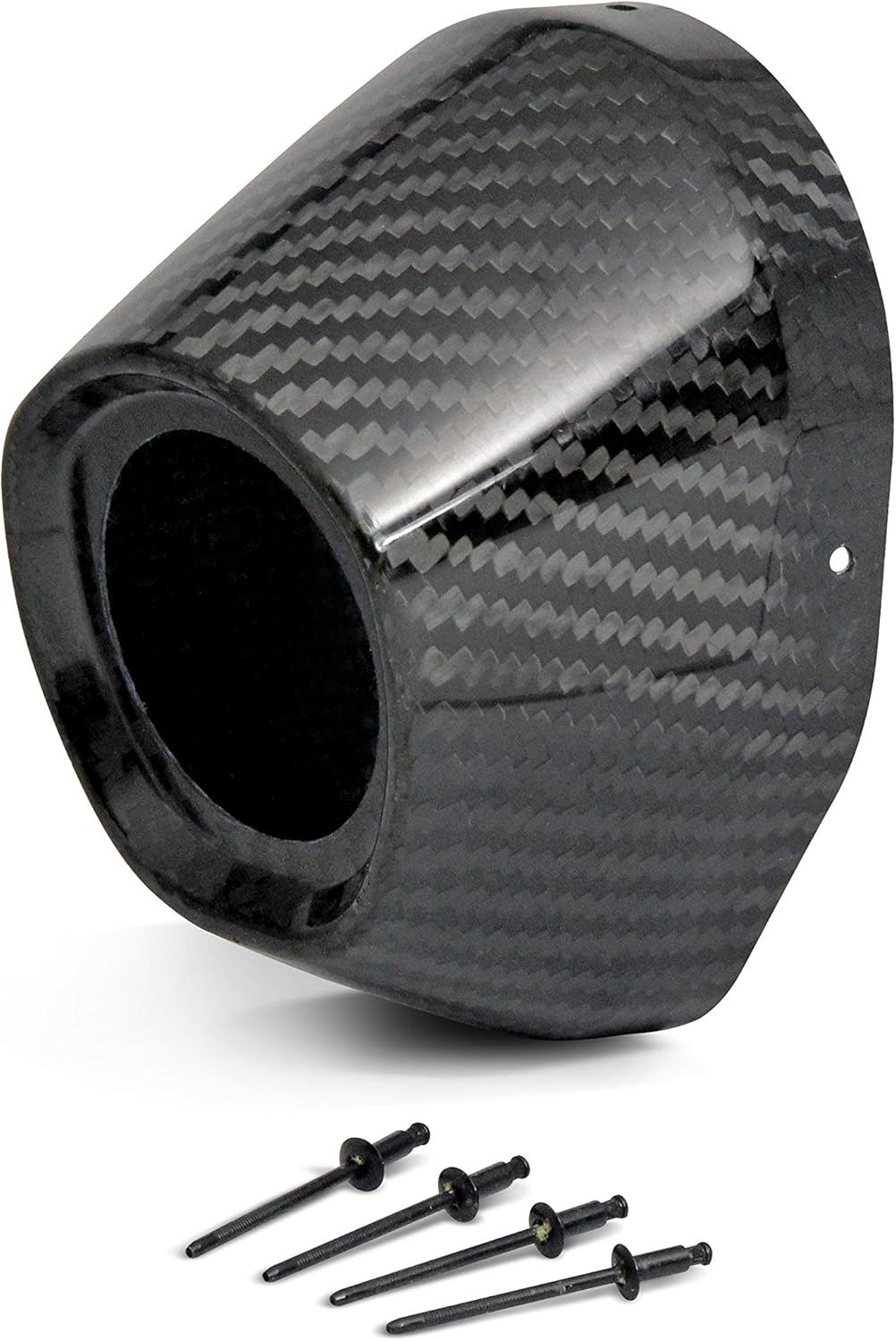 Pro Circuit PC4022-0002 Carbon End Cap (3.5" Hole 1 3/4 Ti5/Ti6 Cap/Rivets), 1 Pack