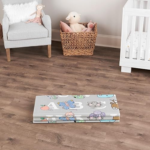 Miniatura 4 de Regalo Sensory & Learning My Play Mat, plegable y reversible, impermeable, gris, extra grande