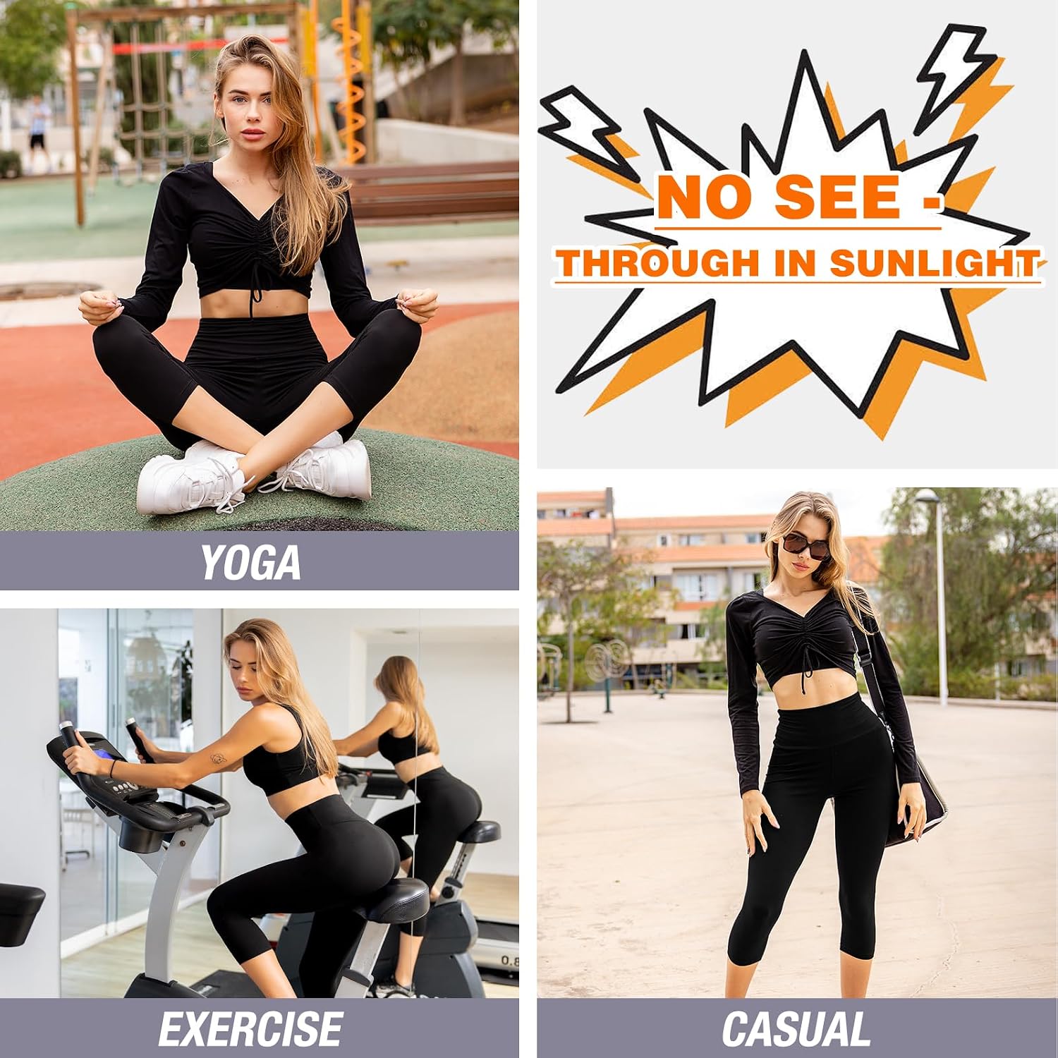 High Waisted Leggings for Women, Buttery Soft Workout Yoga Leggings