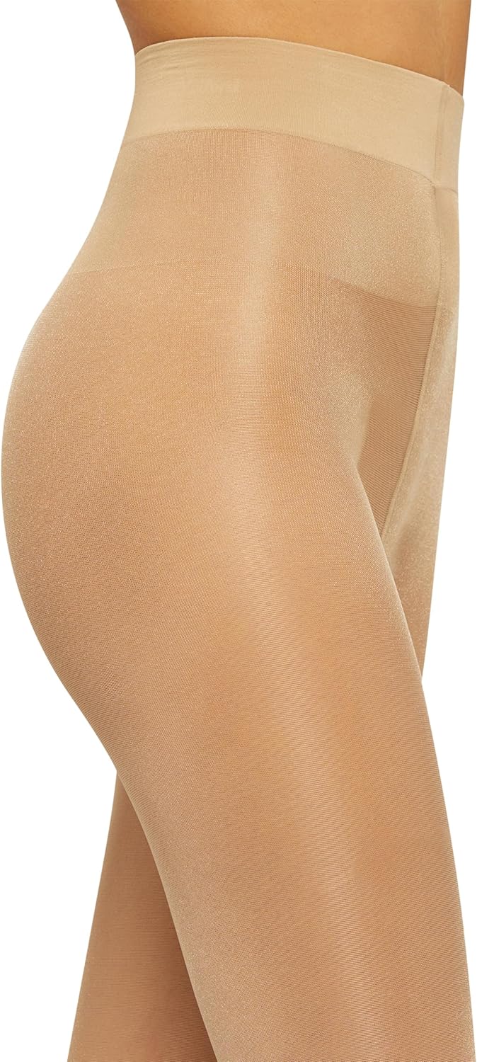 Wolford Satin Touch 20 Denier Tights For Women Soft Satin Feel Sheer Hosiery Extra-Wide Waistband Perfect for Any Occasion - Image 4