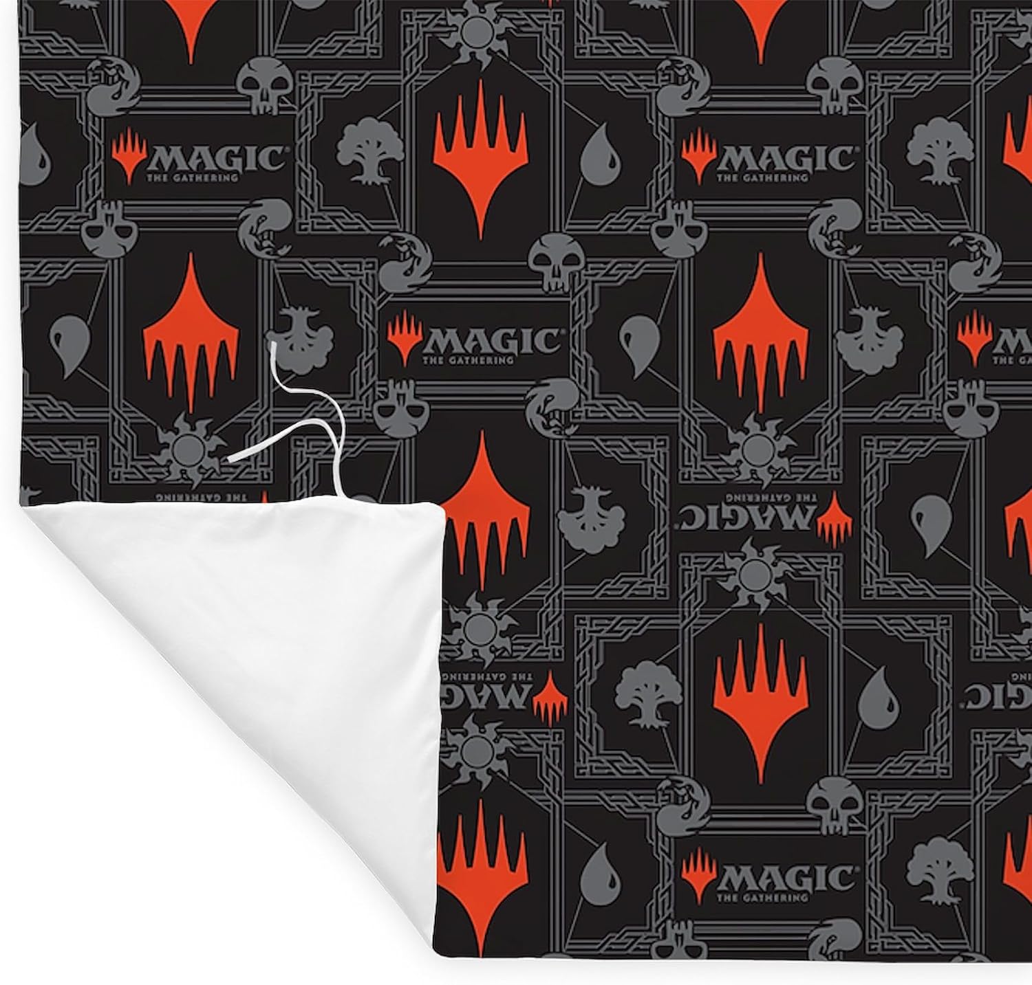 CafePress Magic Mana Symbols Pattern Twin Duvet Cover, Printed Comforter Cover, Unique Bedding, image 4