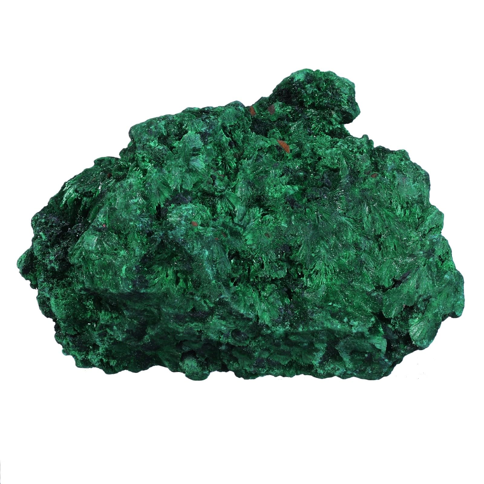 Malaquita natural rugosa dssmboom, piedra irregular de 0.4-0.75 lb para coleccionistas