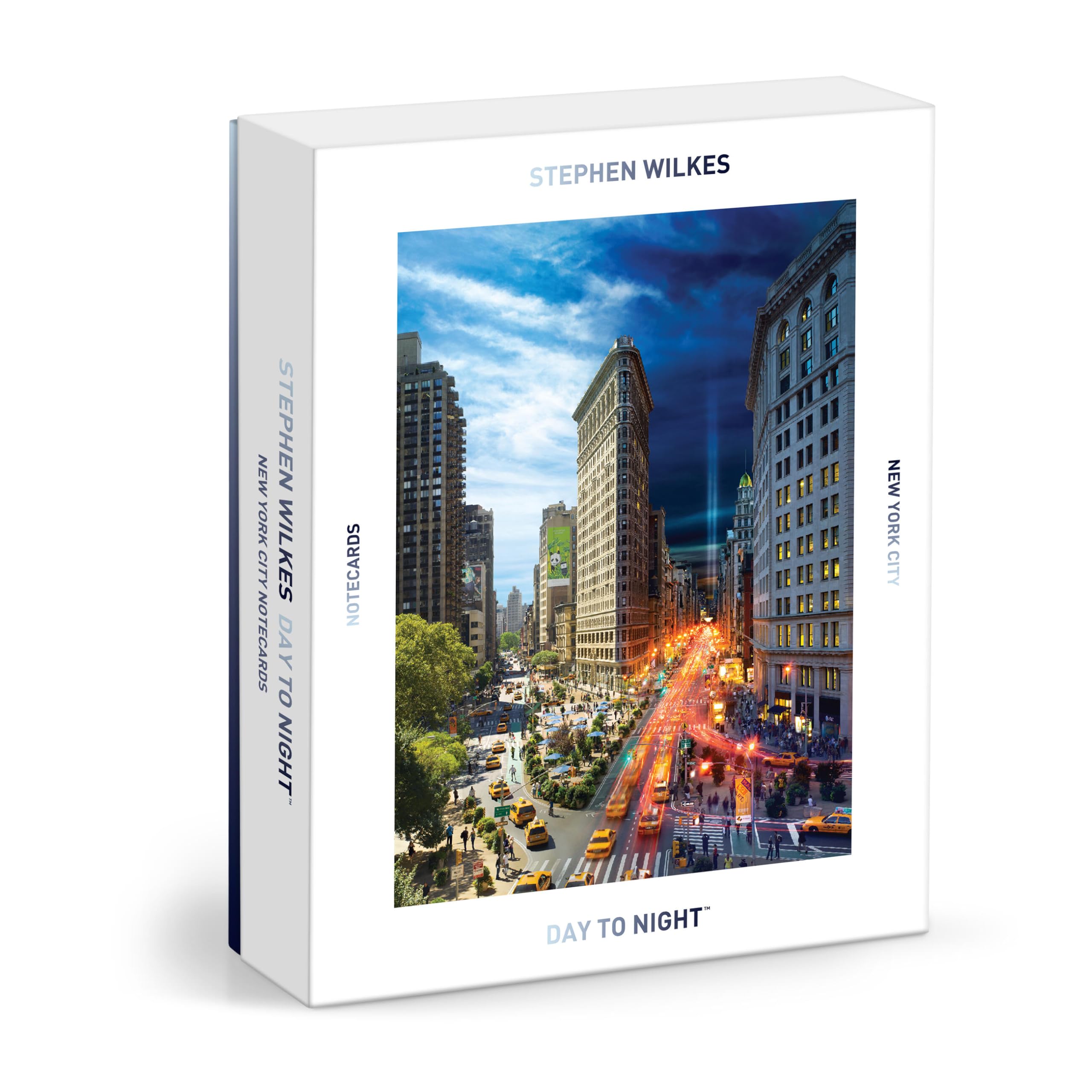 Galison Stephen Wilkes Day To Night Notecard Set – All Occasion Assorted 16 Blank Notecards Featuring Four Iconic Day To Night™ Images Of New York