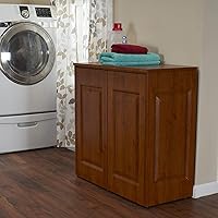 Vista 40 de Household Essentials - Gabinete para cestas de ropa sucia con apertura frontal