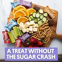 Vista 6 de Harken Sweets The Lil' Gooey Ones, Mini barras de dulce de chocolate con leche de avena con caramelo de dátiles, endulzadas con dátiles, sin azúcar