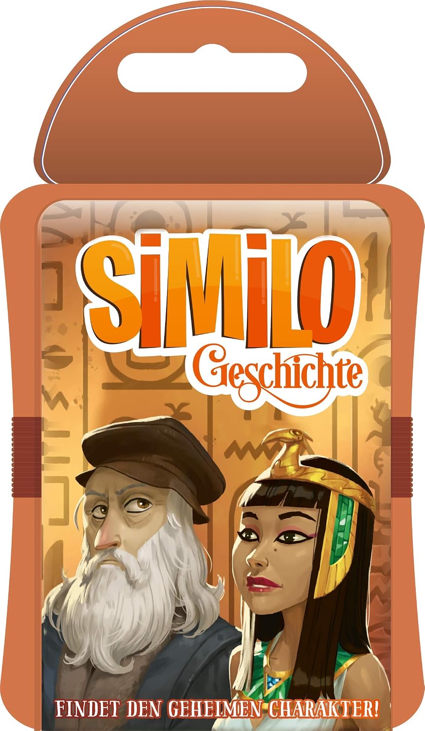 Heidelberger Spieleverlag HR003 Similo: History Card Game - Orange, 8.3 cm x 14.3 cm x 2.1 cm