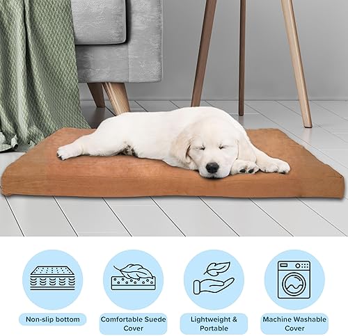 Miniatura 2 de Petmaker Cama para perro resistente al agua, cama ortopédica para perros con funda extraíble lavable, parte inferior antideslizante y espuma estilo