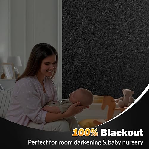 Miniatura 2 de rabbitgoo rabbitgoo - Película opaca para ventana de 17.5 x 78.7 pulgadas, kit de tintado de ventana de rabbitgoo