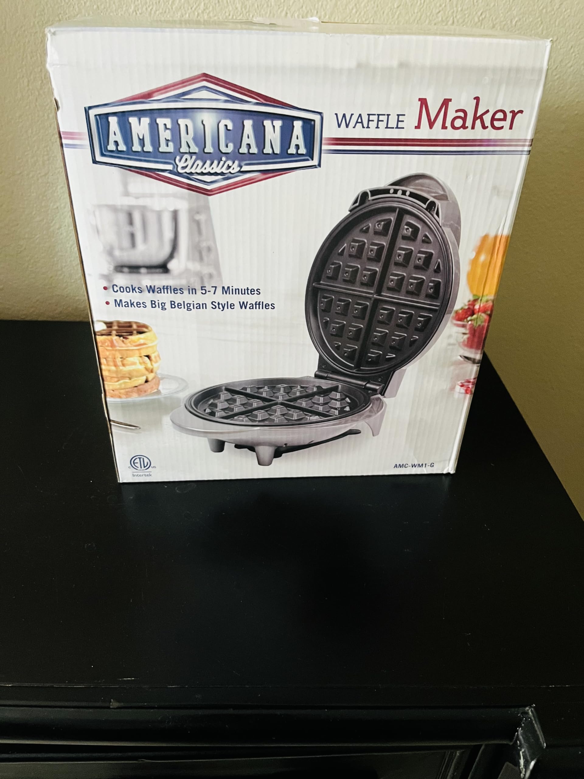 Amazon.com: Americana Classics Waffle Maker: Home & Kitchen
